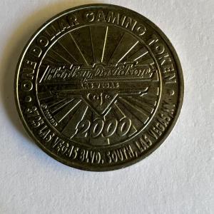 Photo of Harley Davidson Las Vegas Cafe casino coin