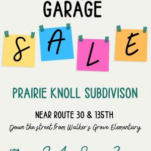 Photo of Prairie Knoll Subdivision Garage Sale