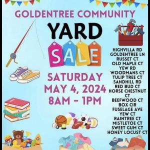 Photo of Golden Tree community yard sale