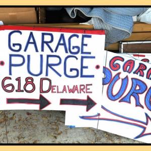 Photo of Garage Sale, GARAGE PURGE (Vinyl Record & Huge VTG Furn./Collectibles)