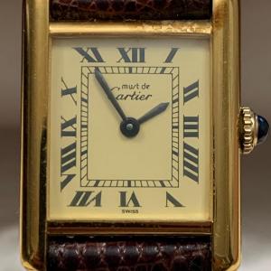 Photo of Cartier Argent Swiss Wristwatch In Original Box