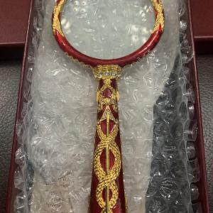 Photo of Edgar Berebi Faberge Style Magnifying Glass