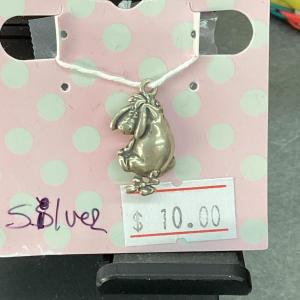 Photo of Silver Eeyore pendant