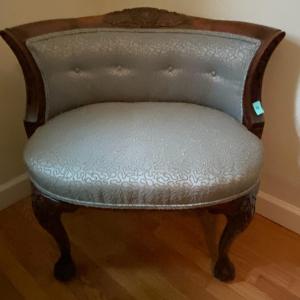 Photo of Antique Settee Chair
