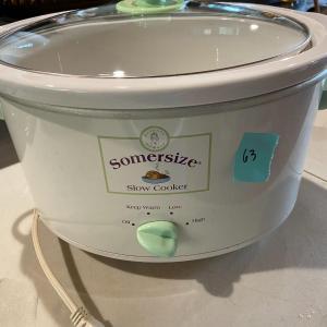 Photo of Large "Somersize" Suzanne Somers Slow Cooker