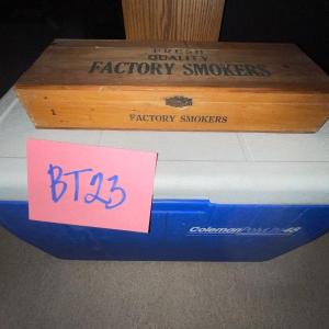 Photo of BT23-Cooler and Cigar box