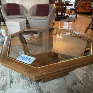Photo of MLR31-Glass Top Coffee Table