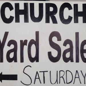 Photo of Church Yard Sale