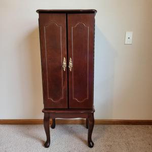 Photo of Vintage Wood Jewelry Armoire