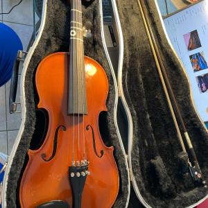 Photo of Vintage Antonius Stradivarius 22-1/2" Violin as Pictured. (May Need an Overhaul 