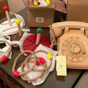 Photo of Lot of Rotary Phone and Kids Games