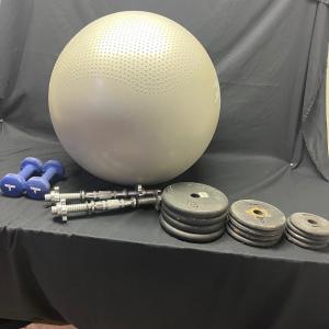 Photo of Dumbbells, Foot Massager, Yoga Ball, & More (BS-MG)