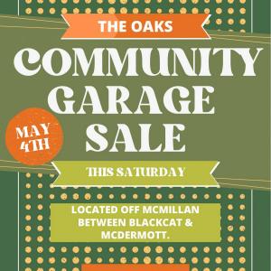 Photo of The Oaks Neighborhood Garage Sale