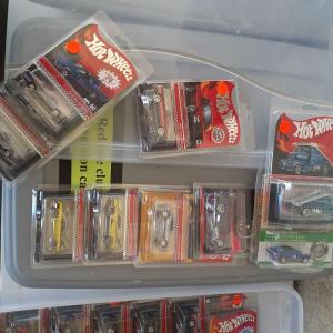 Photo of hot wheels and other diecast, yard art, tools, and whole lot more