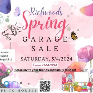 Photo of Richwoods Annual Spring garage sale