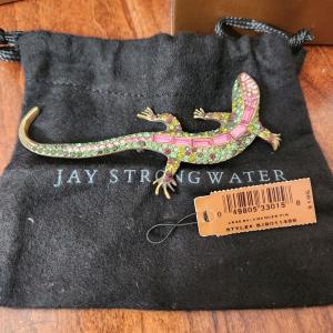 Photo of Jay Strongwater Large Salamander Pin Hogan