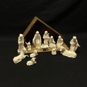 Photo of W. Goebel Ceramic Nativity Set (BS-MG)