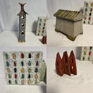 Photo of Collection of Pottery - House Themed Art (S-RG)