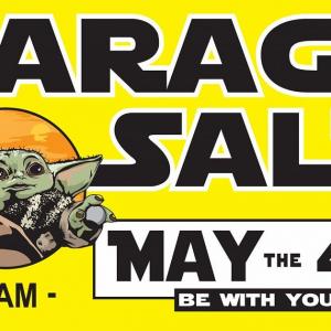 Photo of Star Wars Day Garage Sale!