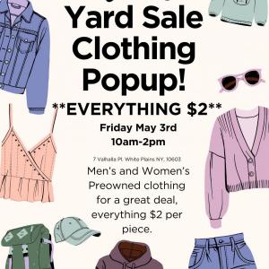 Photo of $2 Clothing Yard sale!