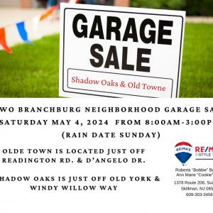 Photo of 2 Branchburg Neighborhood Garage Sales