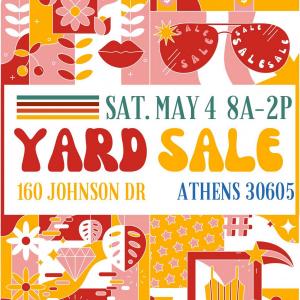 Photo of ATHENS YARD SALE 5/4/24 8a-2p