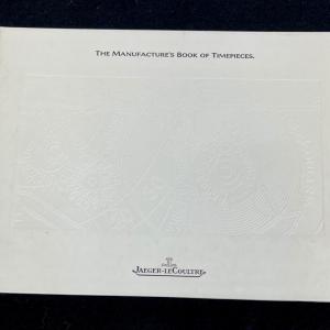 Photo of The Manufacturers Book of Timepieces Jaeger LeCoultre