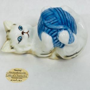 Photo of Cats of Character ROLY POLY Cat figurine Danbury Mint