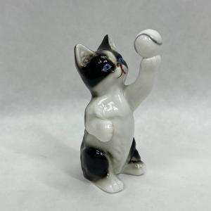 Photo of Cats of Character Cat Figurine by Danbury Mint ANYONE FOR TENNIS