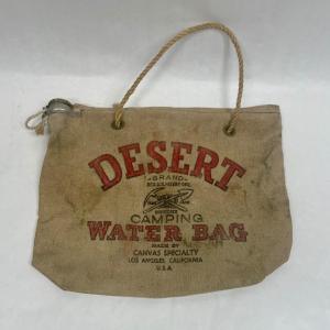Photo of Vintage Desert Canvas Water Bag