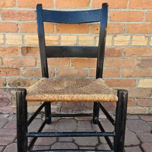 Photo of Antique Ladder Back Child's Chair