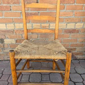 Photo of Antique Ladder Back Shaker Chair