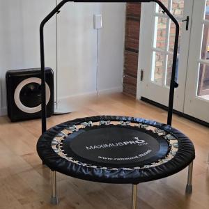 Photo of Maximus Pro Gym Trampoline with Hand Rail