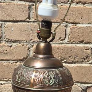 Photo of Antique Copper Lamp