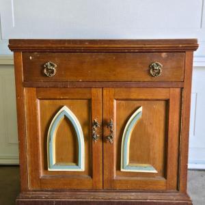 Photo of Antique Bedside Table #2