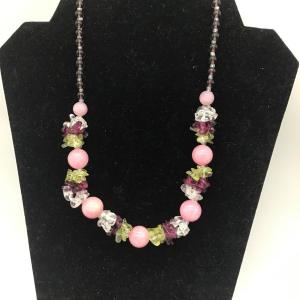 Photo of Textile multicolor necklace