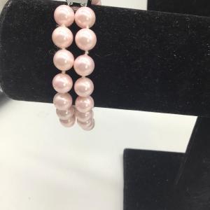 Photo of 2 light pink Pearl Bracelet