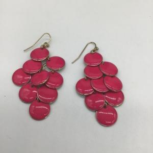 Photo of Hot pink dangle earrings