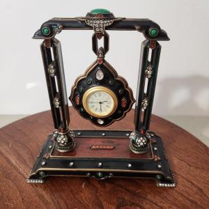 Photo of Jay Strongwater "Harrison" Clock Hanging Pendent Clock