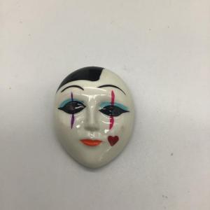 Photo of Brooch vintage mime mask