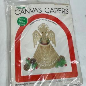 Photo of Canvas Capers Straw Treetop Angel Kit