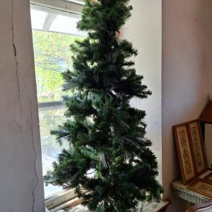 Photo of Christmas Tree lighted with fiber optics