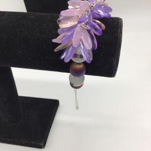 Photo of Purple blossom adjustable bracelet
