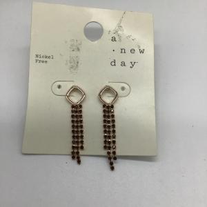 Photo of A new day bronze toned dangle earrings