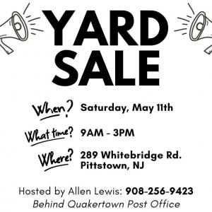 Photo of Yard Sale!
