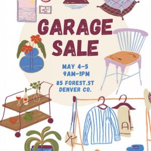 Photo of Garage Sale, May 4 & 5