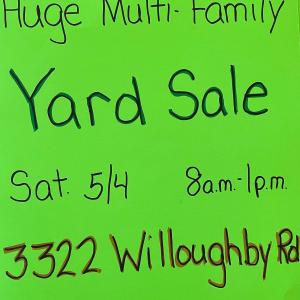 Photo of Huge Multi-Family Yard Sale