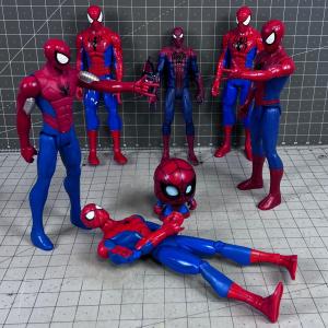 Photo of Collection of Spiderman  Figures