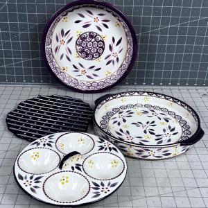 Photo of TEMPTATIONS, OLD WORLD, Quiche and Pie Plates Plus