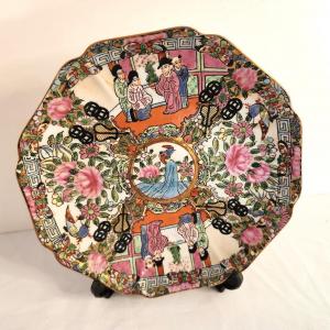 Photo of Lot #3 Contemporary Rose Medallion Style Plate - Classic look